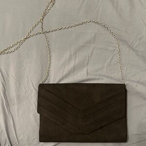 Chic Black Chain Clutch